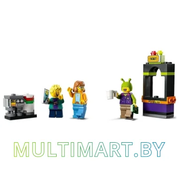 Конструктор LEGO City 60313 Грузовик с космической каруселью картинка 5